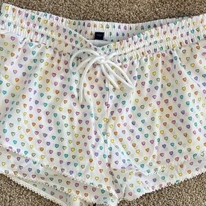 Roller Rabbit Disco Hearts Wave Drawstrings Shorts